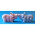 Mwah! Rhinos Statue Set