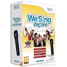 We sing encore + 1 microphone Nintento Wii Game