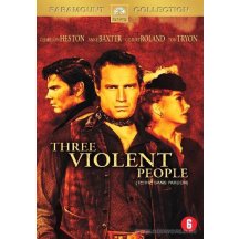 Three violent people DVD