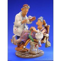 Profisti Comic Tandarts Dentiste Beeld