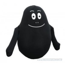 Barbapapa   Kussen Pluche Zwart