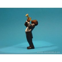 All That Jazz Trumpet Up Miniature Statue