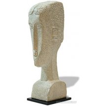 Modigliani Female Head 1913 Statue