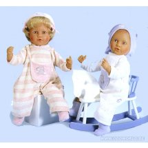 Schildkröt Mädi And Bubi Poupée Set Of 2