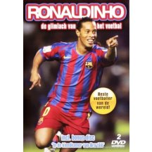 Ronaldinho-de glimlach van het voetbal DVD
