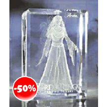 Lord Of The Rings Arwen Big 3d Crystal Glass