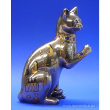 Catistic Right Leg Up Statue