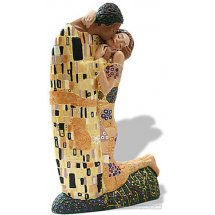 Gustav Klimt The Kiss Grande 1907 Beeld
