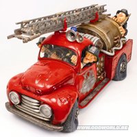Guillermo Forchino Fire Engine Small  Beeld