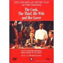 Cook, the thief, his wife and her lover DVD
