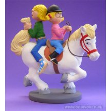 Jan, Jans En De Kinderen Op Pony Beeld