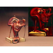 Salvador Dali Soft Self Portrait Statue