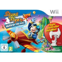 Stunt flyer - Hero of the skies + flightstick Nintento Wii Game