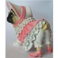 Pugnacious Mopshond Southern Belle Hond Beeld