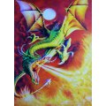 Draak Set Van 18 (kerst) Draken Kaarten
