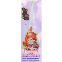 The Grateful Dead Guitar Mania Skulls And Roses Fender Gitaar