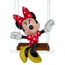 Disney Mickey Mouse Minnie Mouse Op Schommel Beeld