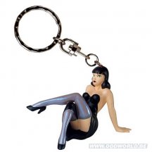 Betty Page Poison Ivy Sleutelhanger