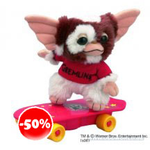 The Gremlins Gizmo Op Skateboard Pluche Figuur