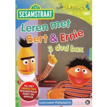Sesamstraat - leren met Bert & Ernie box DVD