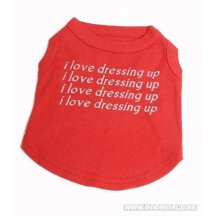 I Love Dressing Up Hond T-shirt