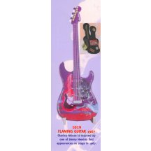 Jimi Hendrix Guitar Mania Flaming Guitar 1967 Fender Gitaar