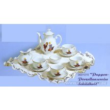 Schildkröt  Mini Poppen Servies Set