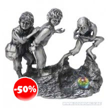 The Lord Of The Rings Frodo, Sam and Gollum Miniatuur Beeld