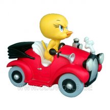 Tweety En Sylvester Tweety In Auto Beeld
