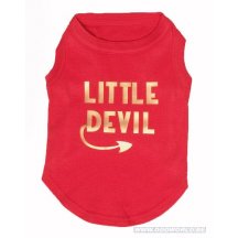 Little Devil Hond Rood T-shirt