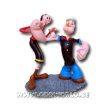 Popey Olijfje Verliefd Beeld