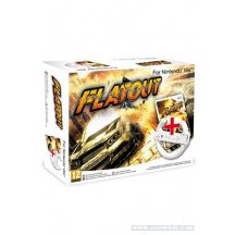 Flatout + racestuur Nintento Wii Game