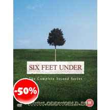 Six Feet Under Complete Second Series Dvd Box 5dvd