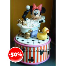 Minnie Mouse Taking A Bath Muziek Doosje Enesco
